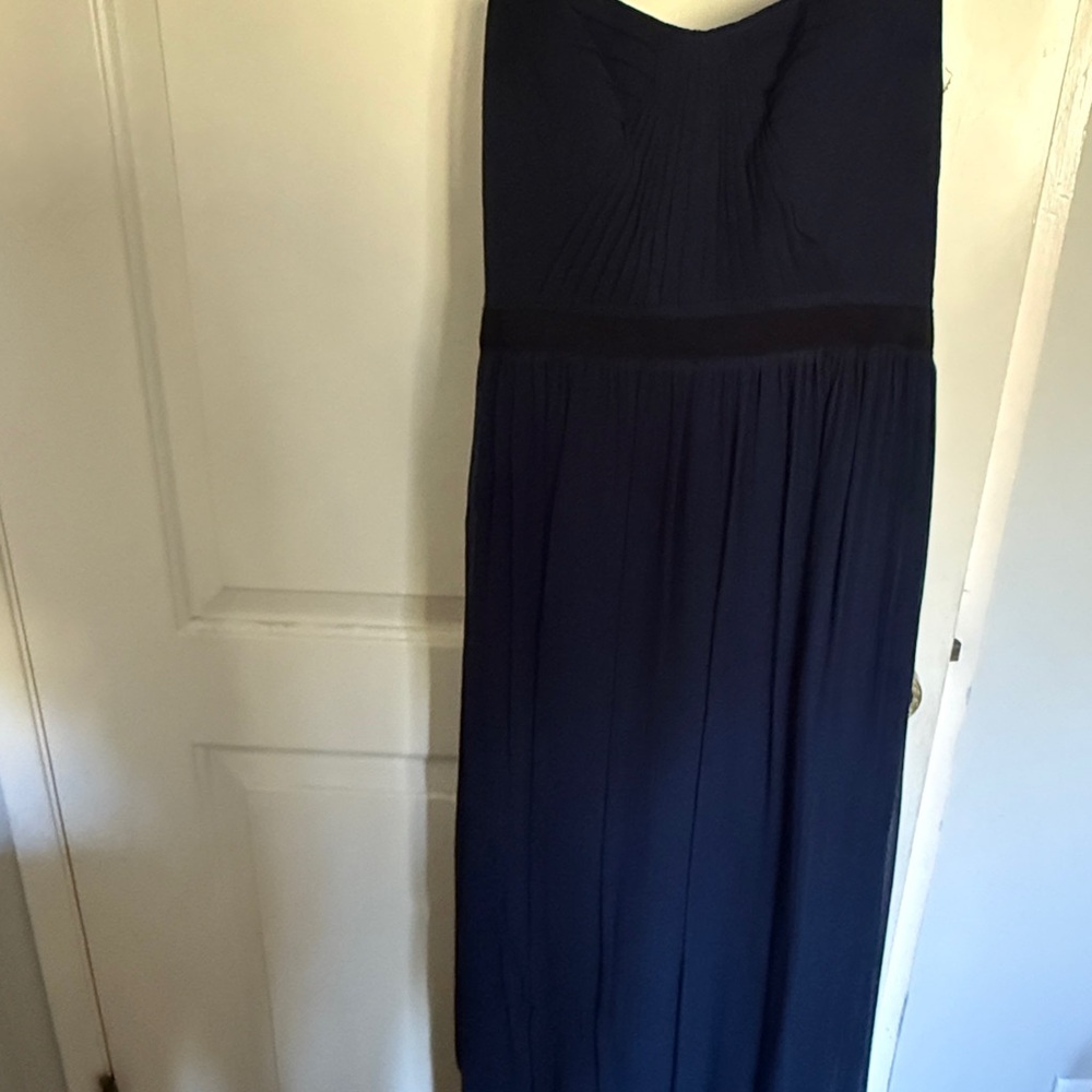 BCBG Midnight Strapless Gown